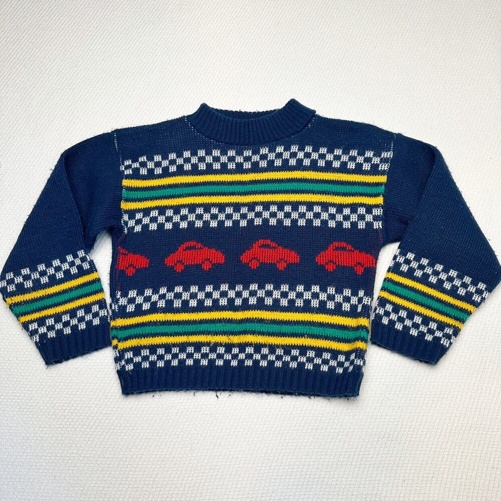 Vintage Honors Car Sweater